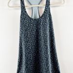 Lululemon Cool Racerback Tank Top Digi Pixie Caspian Blue Black Medium Photo 2