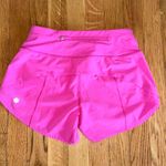 Lululemon Speed Up 4” Shorts In Sonic Pink Photo 0