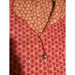 Khangura EUC Women's Pink Cream Textured Geo Print Blazer Size S Photo 1