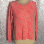 J.Crew  plumeria floral swing sweater neon Photo 5