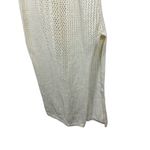 Anthropologie NWOT By Women’s Crochet Midi Dress in Ivory Size M Photo 6