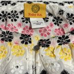 Ruby Rd Womens Embroidered Top Size S  Flower Shirt Photo 4