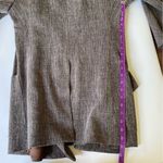 Donna Karan  New York Wool Linen Blend Italian Oversized Blazer Photo 12