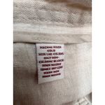 JM Collection Linen Pants Women's 18 Beige Drawstring Wide Leg Casual Photo 4