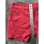 Tommy Hilfiger Tommy Hilfiger Women Casual Shorts Mid Rise Khaki Chino Pocket Coral Pink Sz 6 Photo 6