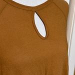 Free People  Oversized Long Sleeved Shirt with Keyhole Opening Size Small; NWOT Photo 2