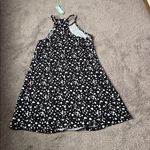 French Grey  Black/White Melcy Brushed Knit Dress SIZE S Photo 4