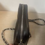 Rampage  Black Crossbody Bag  floral‎ Embroidered Chain strap Zip close Photo 5