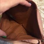 None Brown Leather Wallet Photo 3