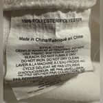 Tory Burch  Tory Sport Tech Tank Top – White with Navy Trim Size M Photo 5