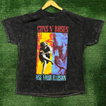 Guns N' Roses Use Your Illusion Rock Band Mineral Wash T-Shirt Extra Large Photo 0