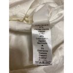 Kenzo Women's White Faux Suede Embossed Fish Sleeveless Blouse Tank Top 44 US 12 Photo 4