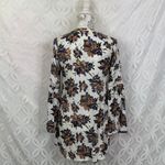 re:named Floral Boho Long Sleeve Mini Tunic Dress Size S Photo 2