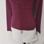 Hot Kiss  Criss Cross Tie Front Knit Top Photo 2