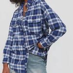 Urban Outfitters BNWT blue flannel shirt Photo 0