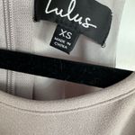 Lulus Grey Midi Dress Irresistible Charm Photo 3