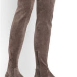 J Slides Petra Over The Knee Sneaker Boots Green Size 10 Photo 0