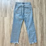 AGOLDE High Waisted Lana Straight Leg Jeans Medium Light Wash Size 25 Photo 8