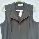 NEW WEEKENDS BY CHICO’S women’s black color size 1 zipper closure Photo 3