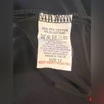 NWT Kaiia slinky bardot tie side drape mini dress black size 8 Photo 8