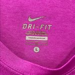 Nike Women's Magenta Tank Top with Metallic Logo Photo 1