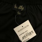 Dee Elly  Maxi Romper Shorts Hi Lo Ruffle Sleeve Blouson Black Size M Photo 3