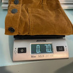 Mudd Junior Brown Front Button Corduroy mini Skirt Size 0 Photo 7