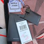 Herve Leger Cameron Engineered colorblock jacquard A-line dress size medium NWT Photo 10