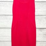 Rachel Roy Red Sleeveless Scoop Neck Bodycon Bandage Dress Size 6 Small Photo 6