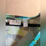 LOGO By Lori Goldstein  Multicolor Leaf Print Maxi Dress Photo 7