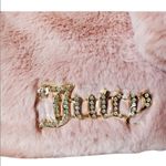 Juicy Couture Dusty Blush Pink Fluffy Mini Tote Crossbody Bag NEW Photo 1