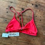 BKE  brass studded red strappy L festival sexy bikini top Photo 1