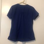 Grey's Anatomy Grey’s Anatomy By Barco Blue Color Women’s Size Medium Scrub Top Photo 2