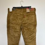 Levi's Mid Rise Boyfriend Olive Green Corduroy Relaxed Fit Pants Photo 4