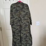 ZARA  Long Camo Collared Shirt Maxi Dress Photo 6