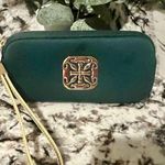 Rustic Cuff Jewelry Zip Around Bag Pouch Gold Detail Photo 0