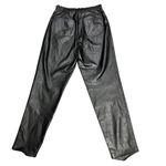 Spiegel Vintage Elements Exclusively  Black Leather Pants Size 12 Photo 3
