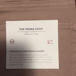 AG Adriano Goldschmied Ag Prima cigarette crop in dusty pink size 27 Photo 10