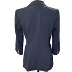 Escada Blazer Black Gold Buttons 2 Button Closure New Wool Jacket 38 Classic Size undefined Photo 1