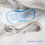 Solid & Striped New!  The Tenley metallic ribbed‎ bikini bottom Platinum,  size M Photo 7