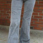 Jeanerica St. Monica Gray Corduroy Flare Wide Leg Pants Sz 25 Sailor Minimalist Photo 0