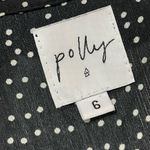 Princess Polly  Tie Front Polka Dot Mini Dress - Black - 6 Photo 6