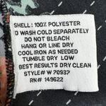 Walter Baker Floral Asymmetric Dress Ruffled Shoulders Black Multi Size Large Photo 12