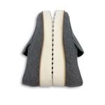 Vince Zeta Platform Loafers Gray Felt Wool Slip On Shoes Almond Toe Size 8 | 38 Photo 10