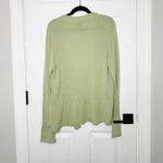 Eileen Fisher Silk Blend Cardigan Open Front Citron Chartreuse Size XL Photo 3