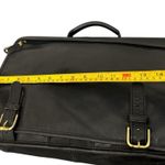 Coach Vintage Leather Briefcase Bag With Buckle Closures Photo 5