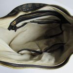 Michael Kors Vintage Black Signature Logo Coated Leather Hobo Shoulder Bag W/COA Photo 8