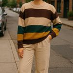 H&M Womens Oversized Mohair Wool Blend Sweater Streetwear Fall Fashion XS Photo 0