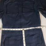 Love Highlight Blue Zip Denim 4 PocketJumpsuit L Utility Streetwear Casual Skate Size L Photo 5