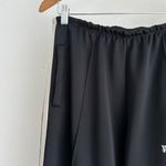 Palm Angels Track Pants Womens Large 44 Black Striped Wide Leg Street Sporty US8 Photo 6